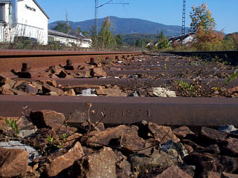 Wehratalbahn 2001 - Schwellen von 1921