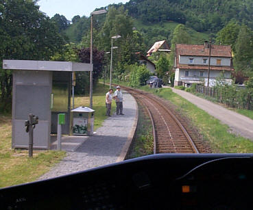 Renchtalbahn, Ortenau-S-Bahn OSB am Haltepunkt Hubacker