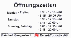 Öffnungszeiten Fka Bf Gengenbach